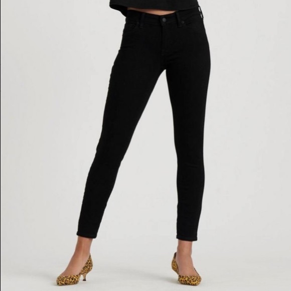 Lucky Brand Denim - Lucky Brand Stella low rise skinny black jeans 25